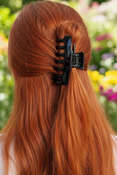 CAŞ DEKORASYON مشبك مزلاج باللون الأسود