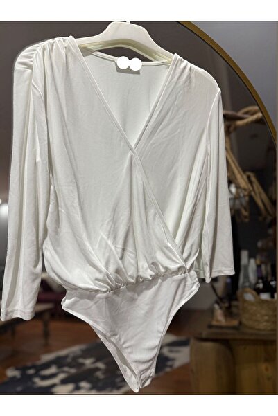 LUJJE Basic V-Neck Cotton Fabric Bodysuit