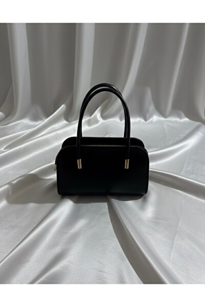 Arvelia Zarif Şık Gold Detaylı Kadın Mini Çanta