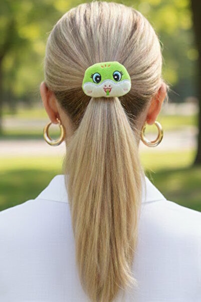 CAŞ DEKORASYON اللون الأخضر تيدي بير أفخم الخبز مشبك