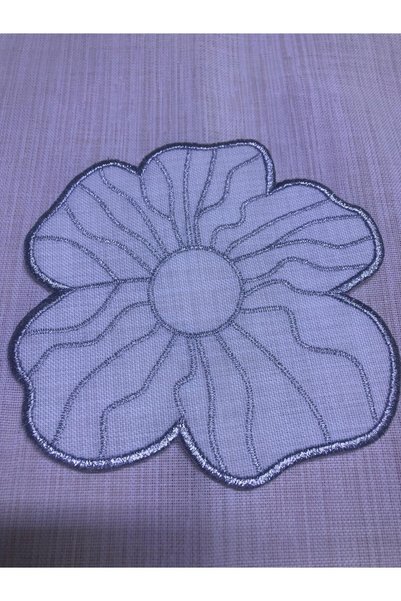 VeraLüx Home 6 Pieces Coffee Side Daisy Cocktail Napkins Special Stain-Proof Linen Fabric