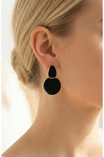 Candy Nuveria's Seal - Enamel Dangle Round Earrings