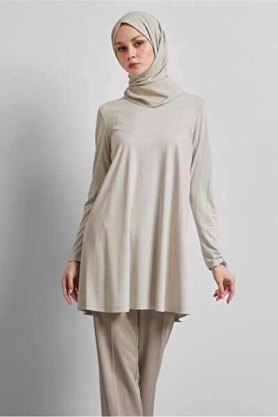 Alvina 45480 تونيك بياقة دراجة موديل