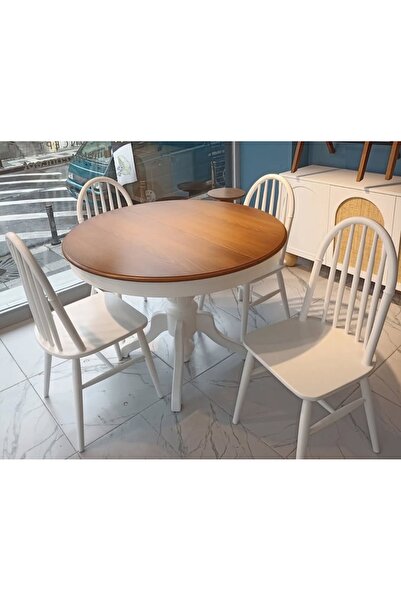 ES Amerikan Retro Ahşap Sandalye