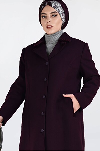 Alvina Пальто з гострим коміром на ґудзиках 9808