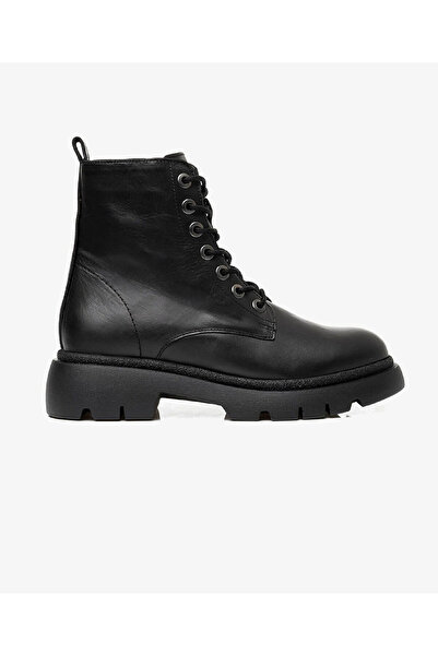 Greyder Kadın Siyah Hakiki Deri Casual Bot 3K2UB72151