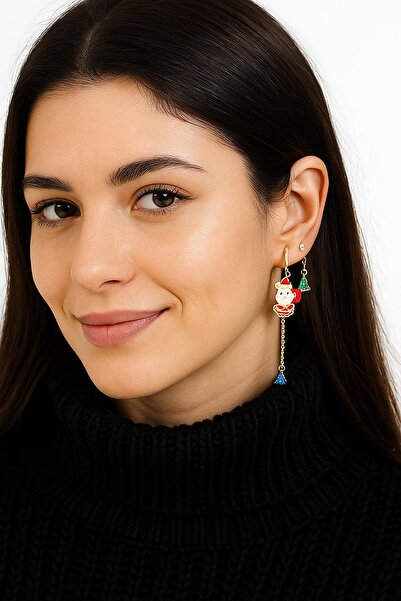 New Obsessions New Year's Figure Tip Berlin Earring Set 3 Pack