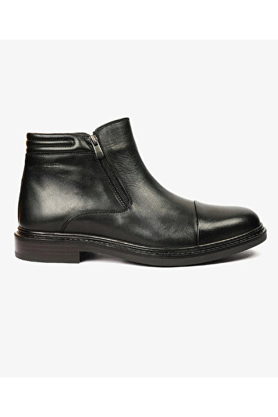Greyder Ανδρικές Μαύρες Γνήσιες Δερμάτινες Κλασικές Μπότες 4K1KB75146