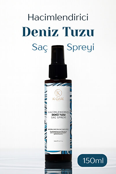 K K-CARE Cosmetics Deniz Tuzu Saç Spreyi - Doğal Dalga Sağlayan ve Hacim Vere...