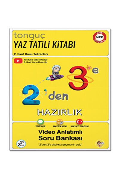 Tonguç Yayınları 2'den 3'e Hazırlık Kitabı
