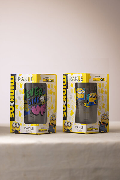 Rakle Minions Set of 2 Glasses 570 Cc