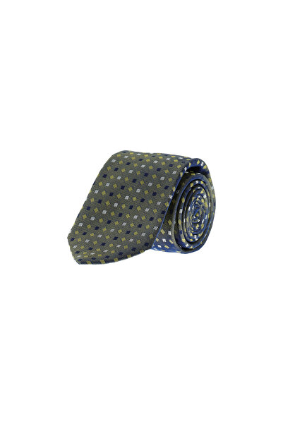 Abdullah Kiğılı Italian Patterned Silk Tie