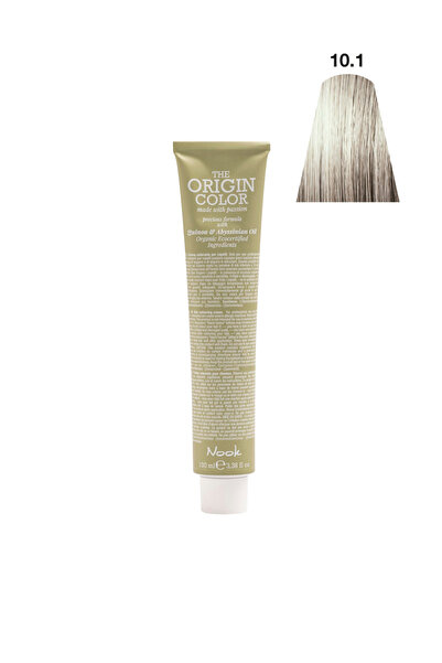 Nook Origin Color Profesyonel Saç Boyası 100ml - Çok Açık Küllü Platin Sarı(1...