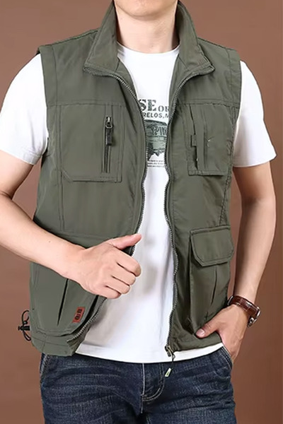 SINGLE SWORD Outdoor Multi-Pocket Hunting & Outdoor Sports Vest – Lightweight and Durable
