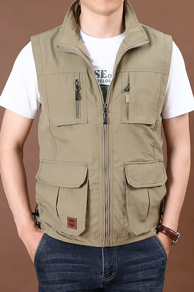 SINGLE SWORD Outdoor Multi-Pocket Hunting & Outdoor Sports Vest – Lightweight and Durable