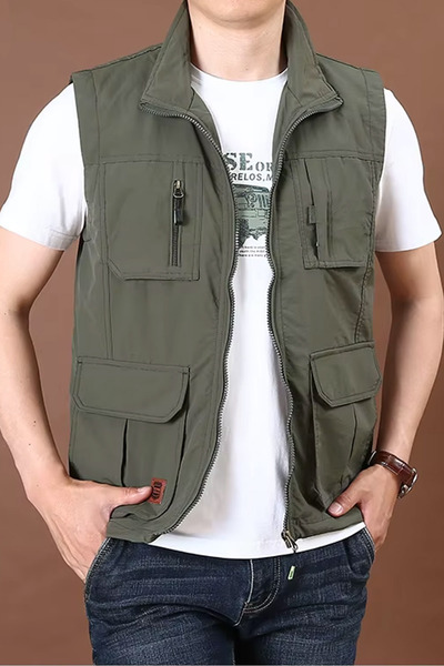 SINGLE SWORD Outdoor Multi-Pocket Hunting & Outdoor Sports Vest – Lightweight and Durable
