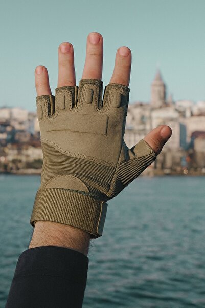 SINGLE SWORD Strongclaw SC-1002 Kısa Parmak Taktik ve Outdoor Eldiveni – Dayanıklı Operasyon Modeli