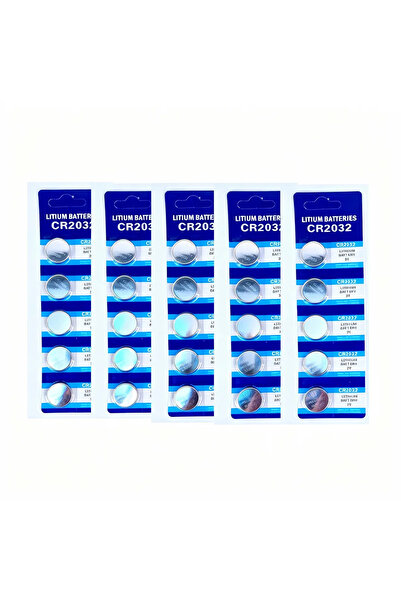 ROBOT بطاريات ليثيوم CR2032 3 فولت بحجم عملة معدنية، 25 قطعة | طاقة تدوم طويل...