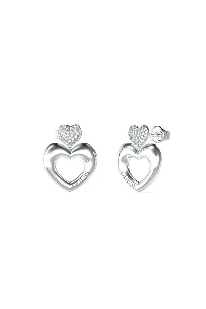 Guess Jgujube05209Jwrhtu Heart Women's Earrings
