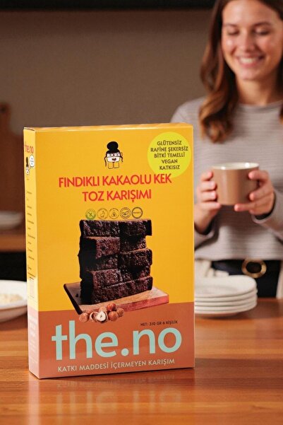 THENO Glütensiz Fındıklı Kakaolu Kek Toz Karışımı