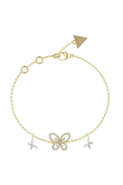 Guess Jgujubb05113Jwygs Women's Butterfly Bracelet