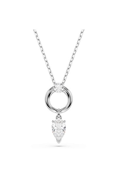 Swarovski 5723146 Swarovski Kolye Mesmera:Pend Pear Whı/Rhs