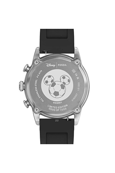 Fossil Fle1203 Disney X Limited-Edition Mickey Mouse Soccer Men's Wrist Watch
