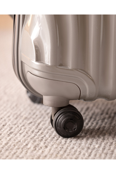 Madame Coco Huitre Valiz/Bavul - Bej - Orta Boy