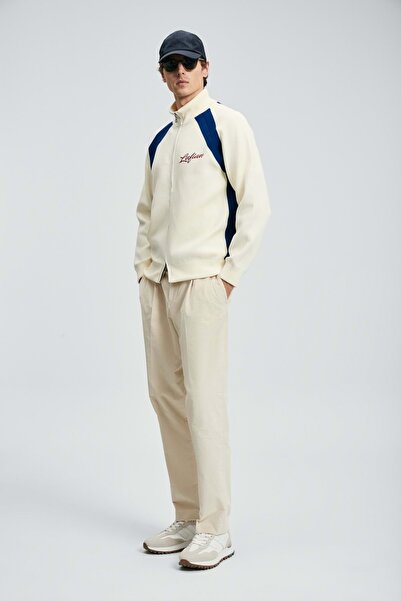 Lufian 112100081 Shine Men's Cardigan Men's Jacket White