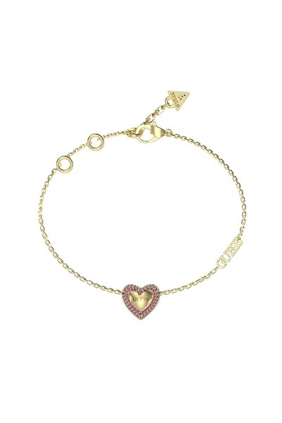 Guess Jgujubb05011Jwygpks Heart Women's Bracelet