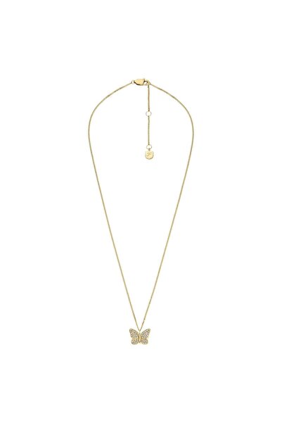 Fossil Jf04920-710 Butterfly Women's Necklace
