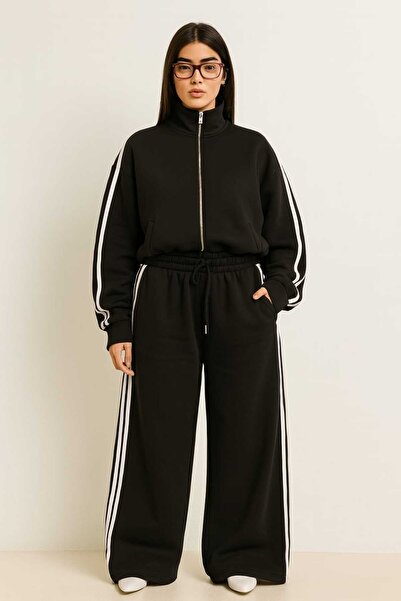 Diva Exclusive Fashion Thick padded winter tracksuit, oversized model, one size fits all