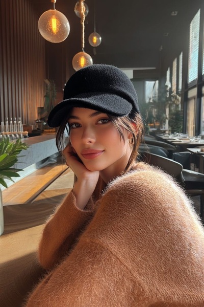 LAGRANZE Soft Shock Cap Women's Visor Hat