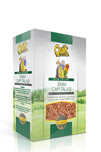 Quik Kuş Taban Ve Yuva Için Siyah Çam Talaşı Muhabbet Papagan Yuvalık Için Talaş