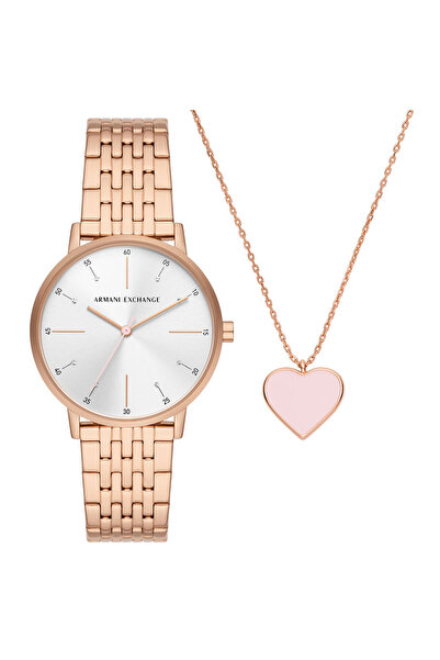 Armani Exchange AX7145SET Kadın Kol Saati ve Kolye Seti