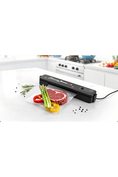 MACVI Aparat de Vidat Macvi® Alimente 110W cu Functie de Sigilare, Pompa Puternica, Compact