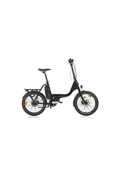 Carraro E-FLEXI KATLANIR BİSİKLET 460H HD 20 JANT NEX.8 VİTES MAT SİYAH KIRMIZI GRİ