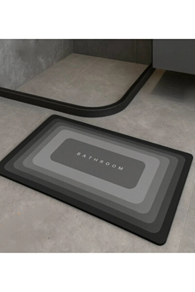 çt çeçem ticaret Magic Water Absorbent Χαλάκι Μπάνιου Αντιολισθητικό Χαλάκι Υ...