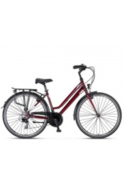Ümit 2833 Ventura L Şehir Bisikleti 460h V 28 Jant 21 Vites Bordo Beyaz