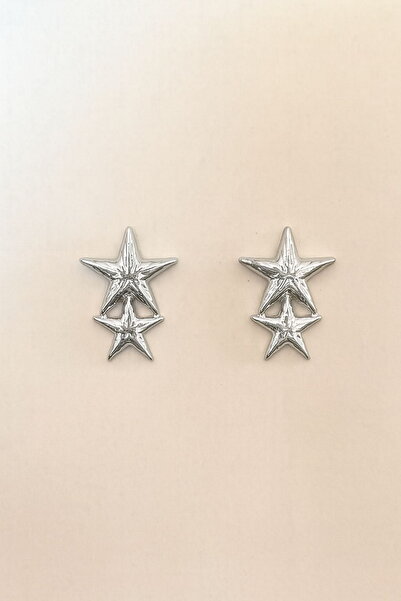 DEMOKAN Women's Earrings Star Dangle 3cm Earrings