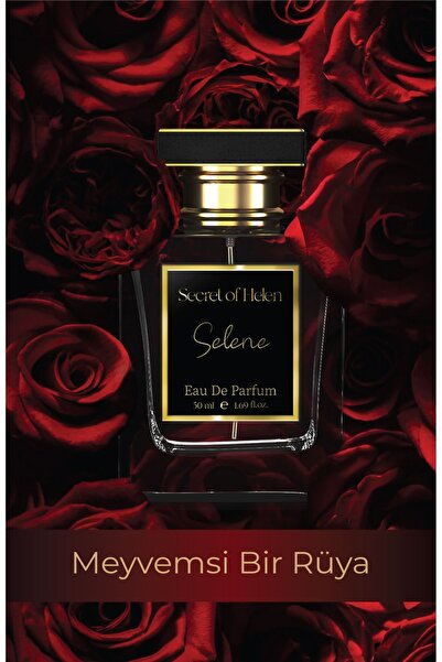 Secret of Helen Selene EDP Kadın Parfüm, Oryantal- Baharatlı,Hindistan Cevizi, Yasemin, Gül, Vanilya, Badem, 50ml