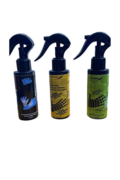 Goalkeeperstore Kaleci eldivenleri tutuş,yıkama,koku spreyleri 3'lü