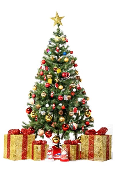 Genel Markalar Parti 120 Cm Yılbaşı Ağacı Ve 90 Parça Yılbaşı Ağacı Süs Seti ...