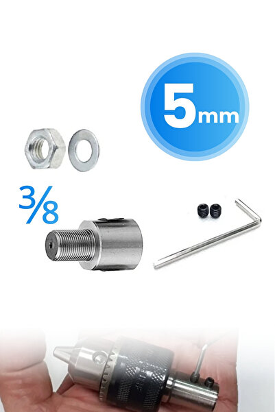 Depolife 3/8mm Kaplin Vida Seti Okul Proje Ödev Hobi Uygulama 5mm Motor Mili ...