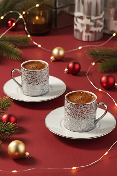 Kütahya Porselen Dream 4-Piece 2-Person Coffee Cup Set 11430