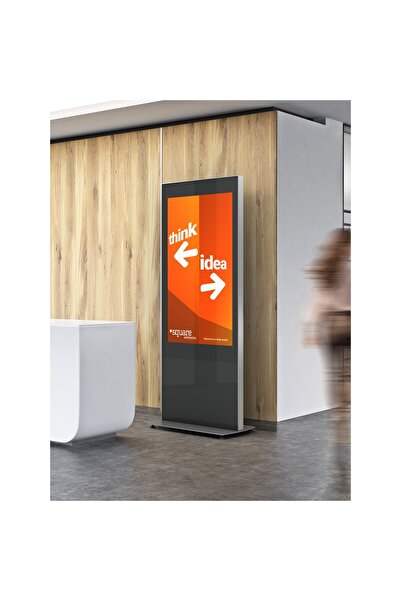 Cletech C01 65” Totem Kabini + Samsung QM65C 65” Signage Monitör