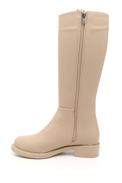 GÖNDERİ(R) Dámské denní boty s kulatou špičkou na podpatku na zip 35626