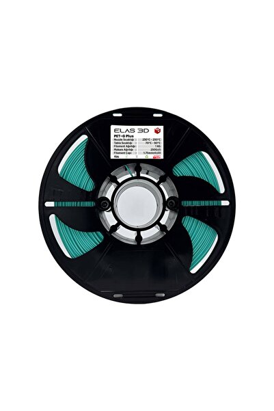 ELAS PETG Plus Filament Su Yeşili 1.75mm 1Kg