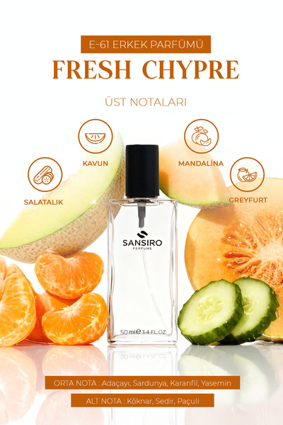 Sansiro E-13 Erkek Parfüm 50ml Edp