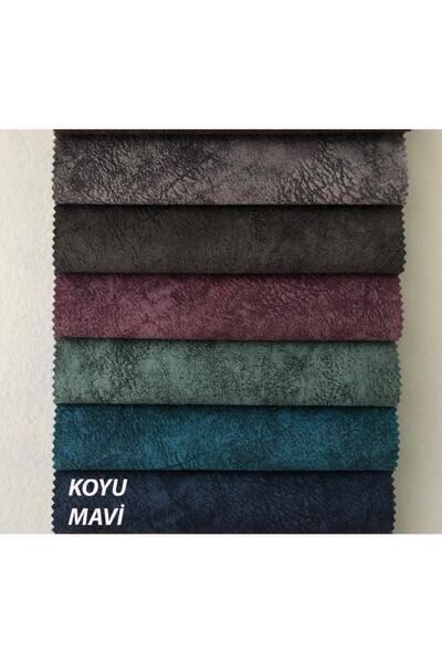 turkanlarhome قماش تنجيد مقاوم للبقع بلون أزرق داكن من جولف 17 لونًا